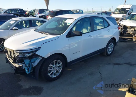2022 Chevrolet Equinox Fwd Ls из США, поврежденный, VIN 3GNAXHEV0NS239719